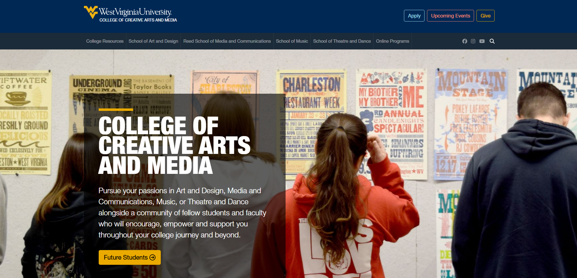 WVU | College of Creative Arts and Media